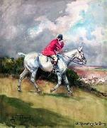unknow artist Classical hunting fox, Equestrian and Beautiful Horses, 180. oil painting reproduction
